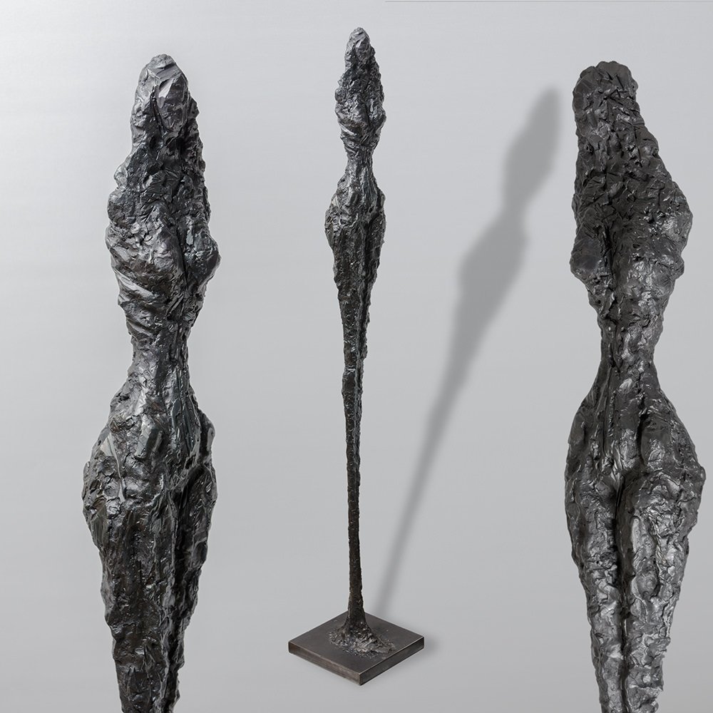 Skulpturen Sculptures Schweiz Suisse Switzerland David Werthmueller Eisenplastiken weibliche Figur Stehende